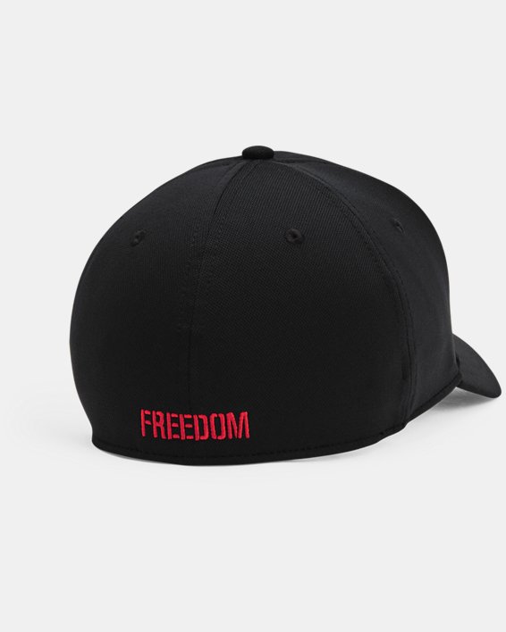 Men's UA Freedom Blitzing Hat, Black, pdpMainDesktop image number 1